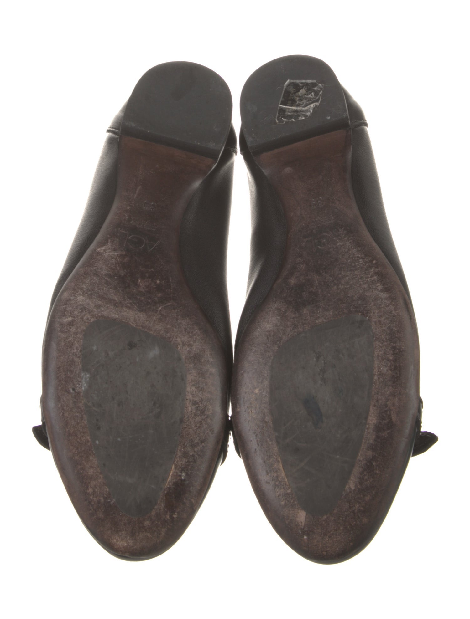 AGL Leather Ballet Flats